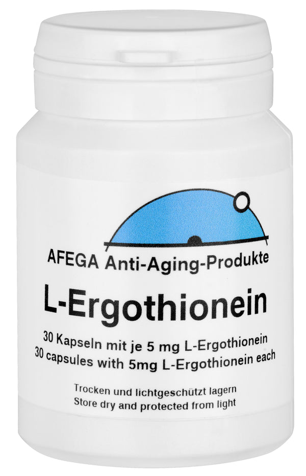 L-Ergotioneina, 5 mg, 30 capsule vegetali