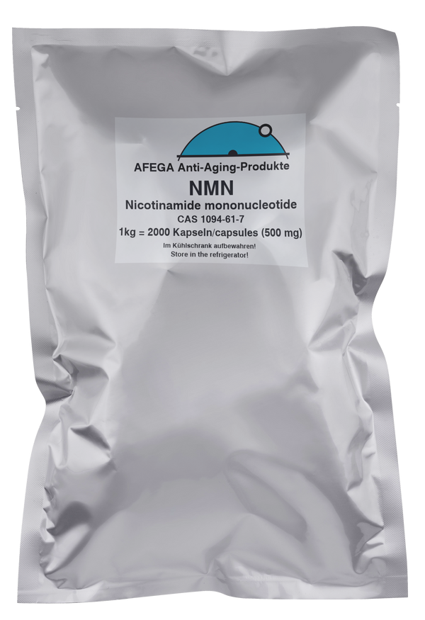 1 kg de poudre de NMN (mononucléotide de nicotinamide) - 2000 gélules de 500 mg chacune