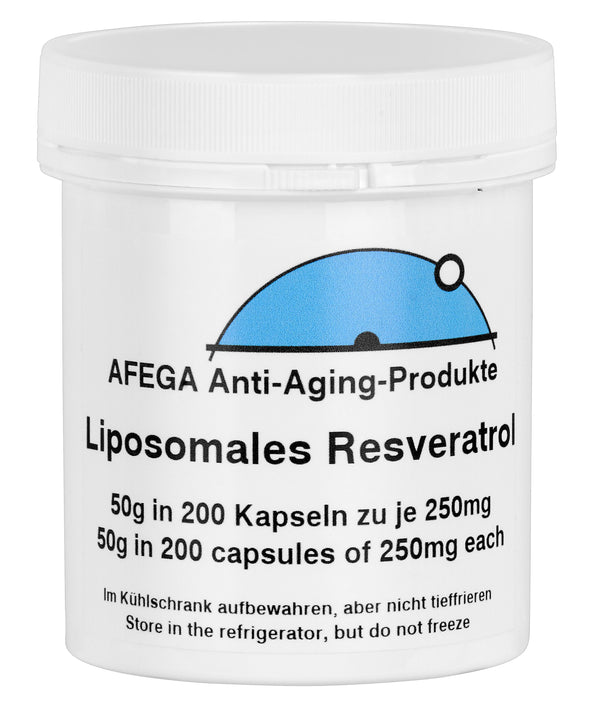 Polvere di resveratrolo liposomiale da 50 g (di origine vegetale) - 200 capsule da 250 mg ciascuna