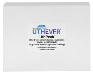 Alternative plus efficace au NMN: UthPeak®/AFEGA® (NMNH, au lieu de NMN) - 50 gélules de 200 mg chacune